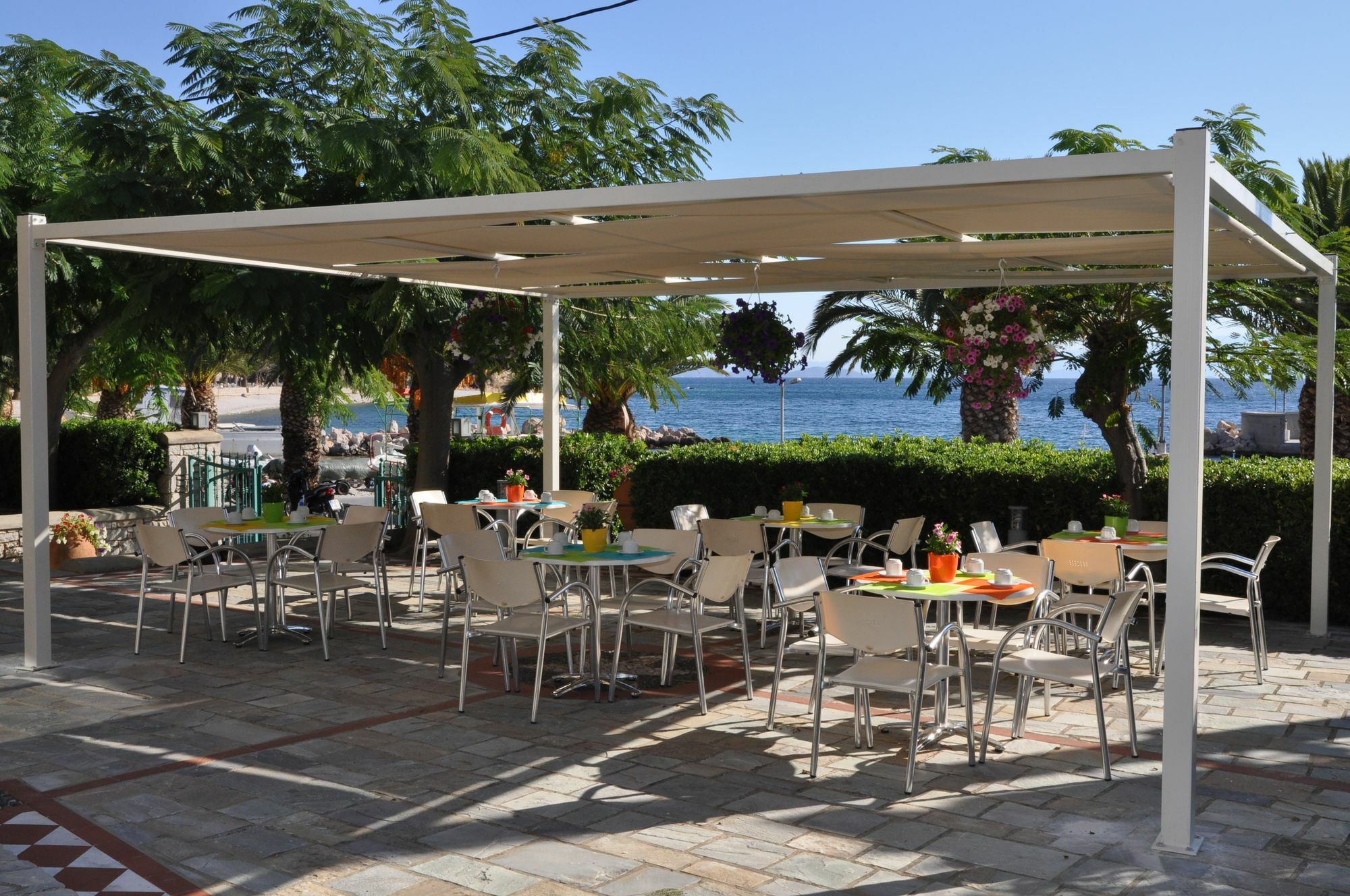 Kyveli Hotel Apartments Vrontados ภายนอก รูปภาพ